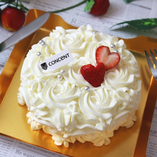 当日予約受取 幡ヶ谷駅近くで人気のconcent 誕生日のホールケーキ マチしる東京